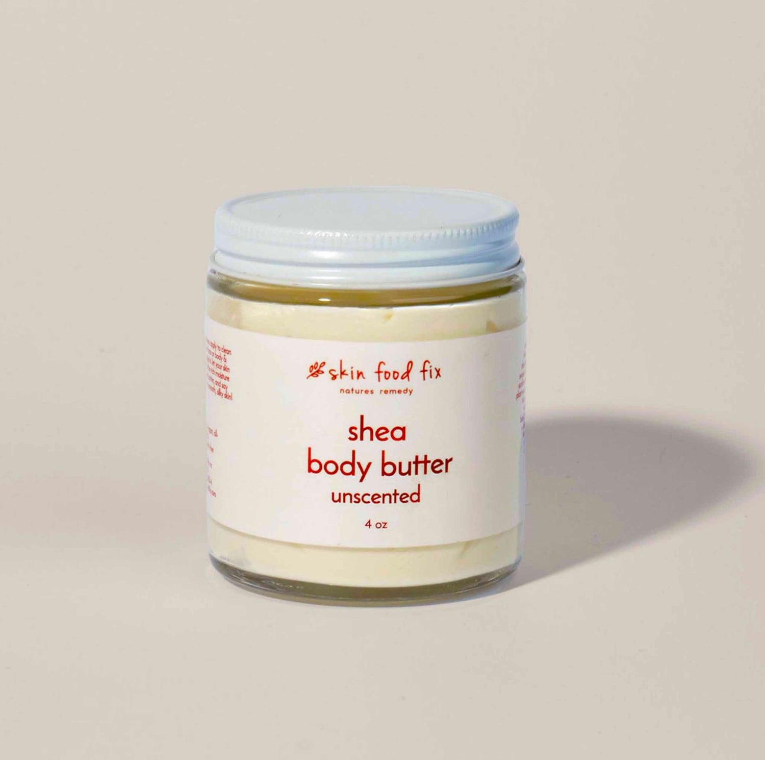 Body cream Shea no perfume or no scent
