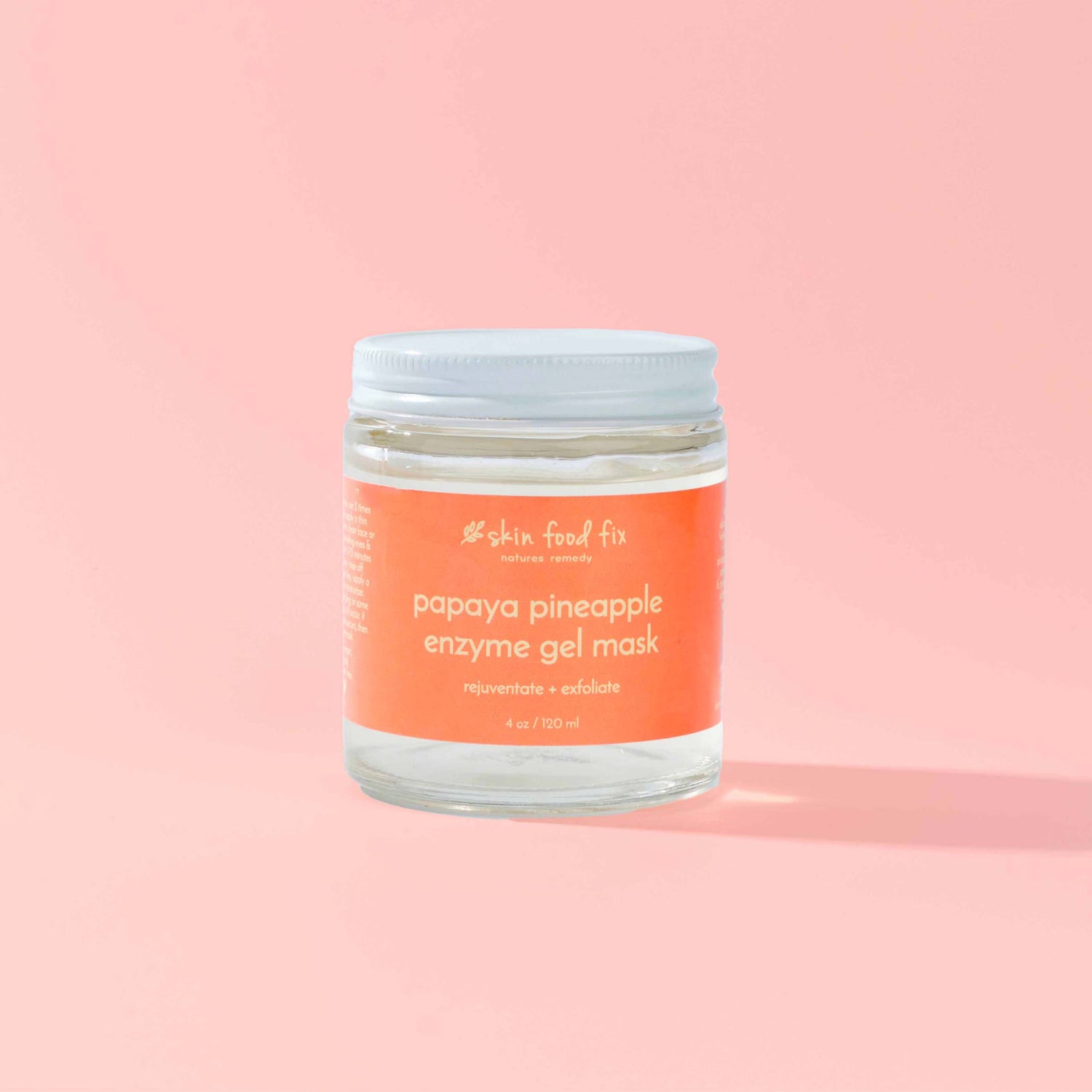 Organic Papaya Pineapple Enzyme Gel Mask | Naturally Exfoliating