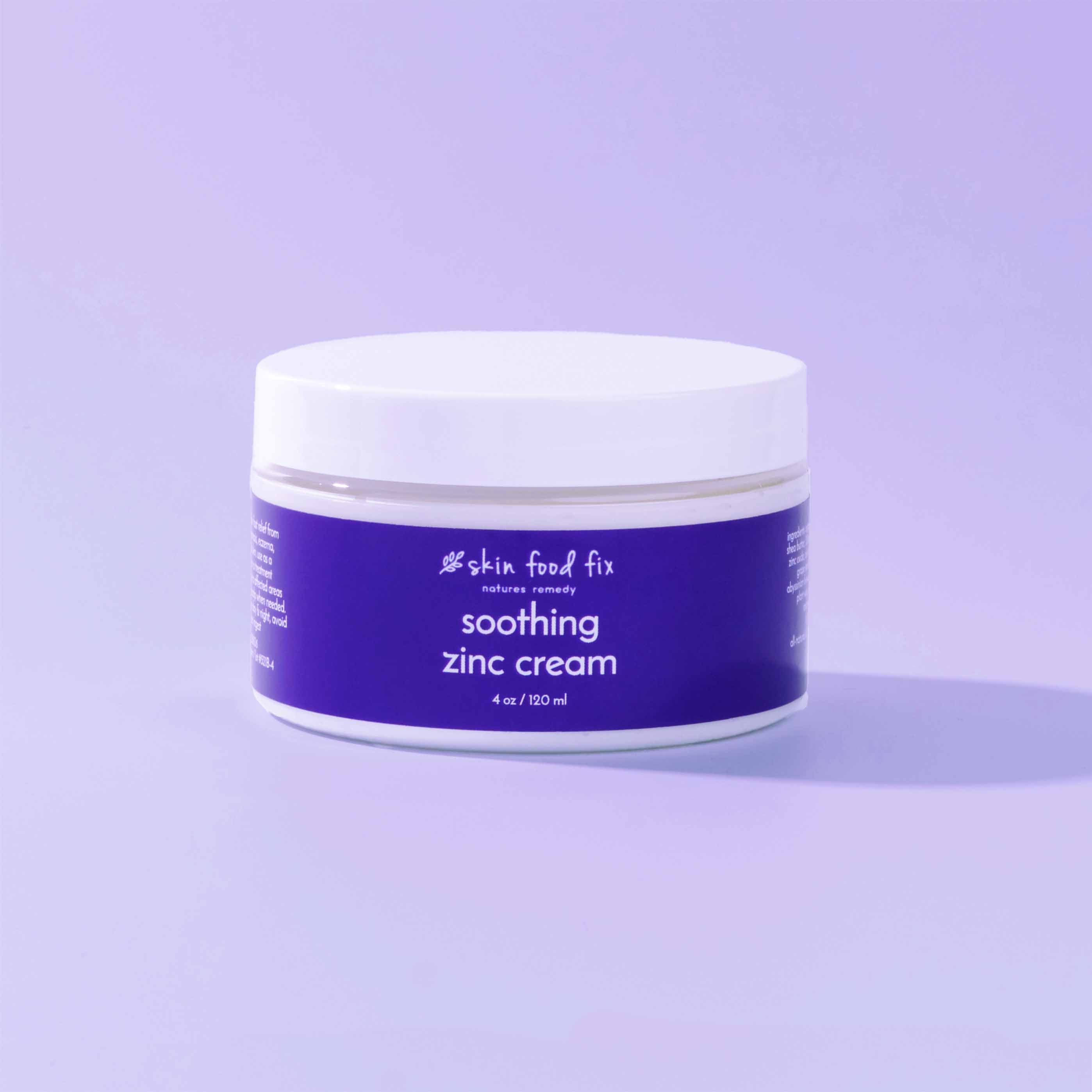 Zinc Cream Mask All Natural Non-Nano – SkinFoodFix